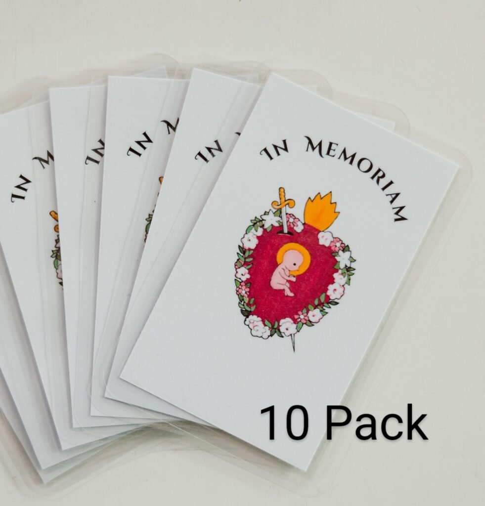In Memoriam Prayer Cards - Standard - 10-Pack